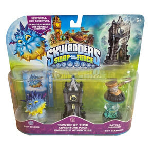 Skylanders Activision Swap Force Tower of Time Pop Thorn Battle Hammer Toys Life